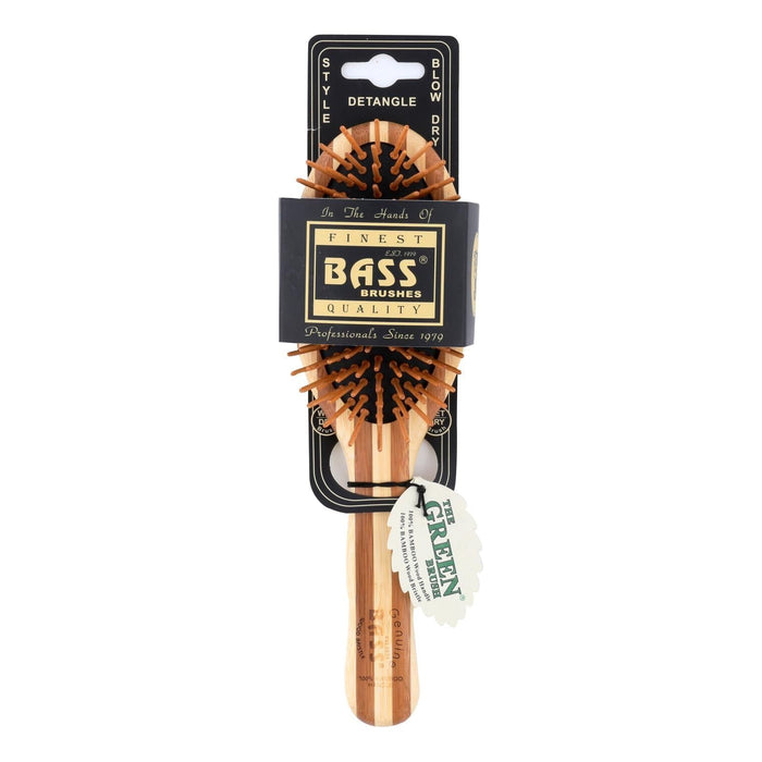 Bass Brushes Bamboo Wood Bristle Brush  - Large