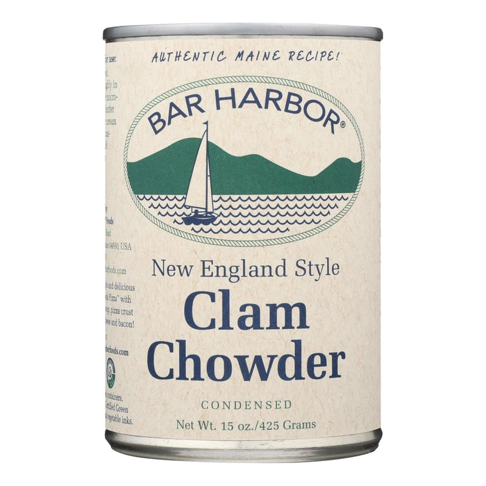 Bar Harbor All-Natural New England Clam Chowder (Pack of 6 - 15 Oz.)