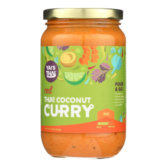 Cozy Farm - Yai'S Savory Thai Red Currysauce (Pack Of 6 - 16 Oz.)