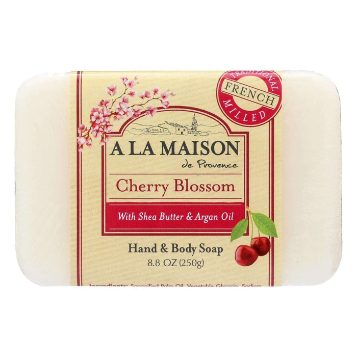 A La Maison Cherry Blossom Bar Soap, 8.8 Oz.