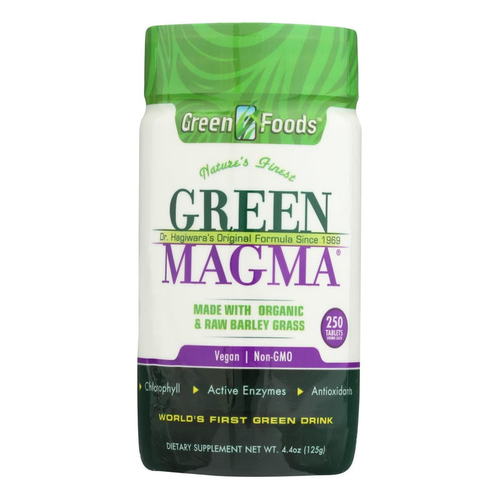 Cozy Farm - Green Foods Dr. Hagiwara Green Magma Barley Grass Juice Powder, 250 Tablets