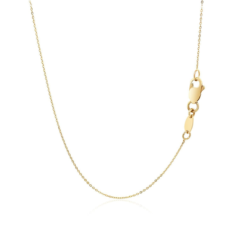 Bids.com 14k Yellow Gold Thin Textured Bar Necklace Necklaces