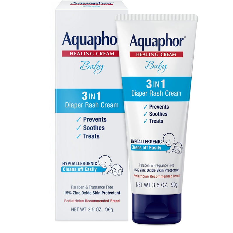 Aquaphor Aquaphor Healing Cream, Baby 3 In 1 Diaper Rash Diaper Rash Treatments Lavender