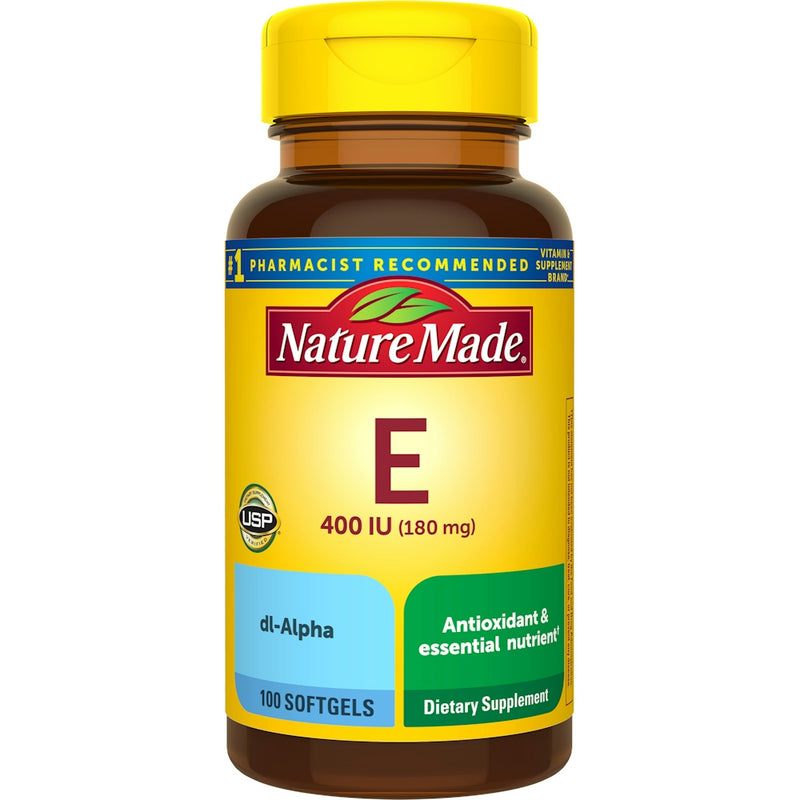 Nature Made Nature Made Vitamin E, 180 Mg, Softgels Vitamins & Supplements