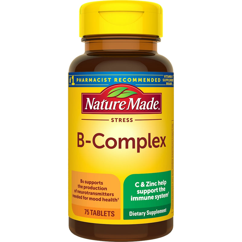 Nature Made Nature Made Stress B Complex With Vitamin C And Zinc Tablets Vitamins & Supplements