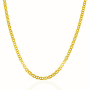 Bids.com 3.2mm 14k Yellow Gold Mariner Link Chain Necklaces