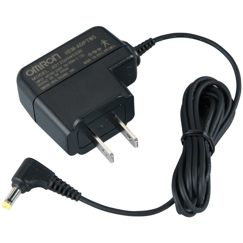 Omron Omron HEM-ADPTW5 AC Adapter For Select Devices Power Adapters & Chargers White Smoke