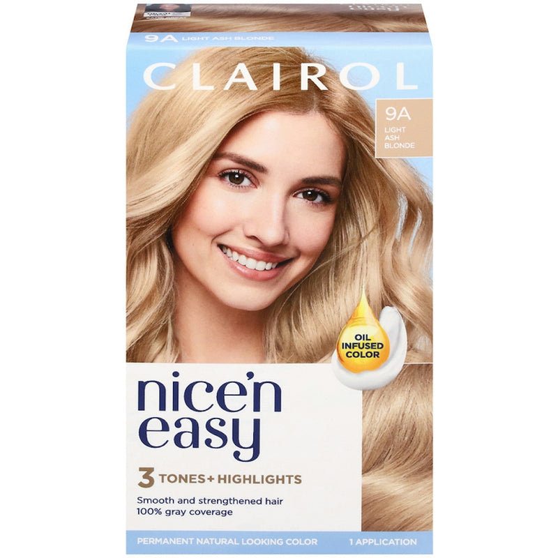 Nice 'N Easy Nice 'N Easy Light Ash Blonde 9A Permanent Hair Color 1 Ea Box Hair Color