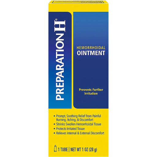 Preparation H Preparation H Hemorrhoid Relief Ointment Tube, 1 Oz Health & Beauty