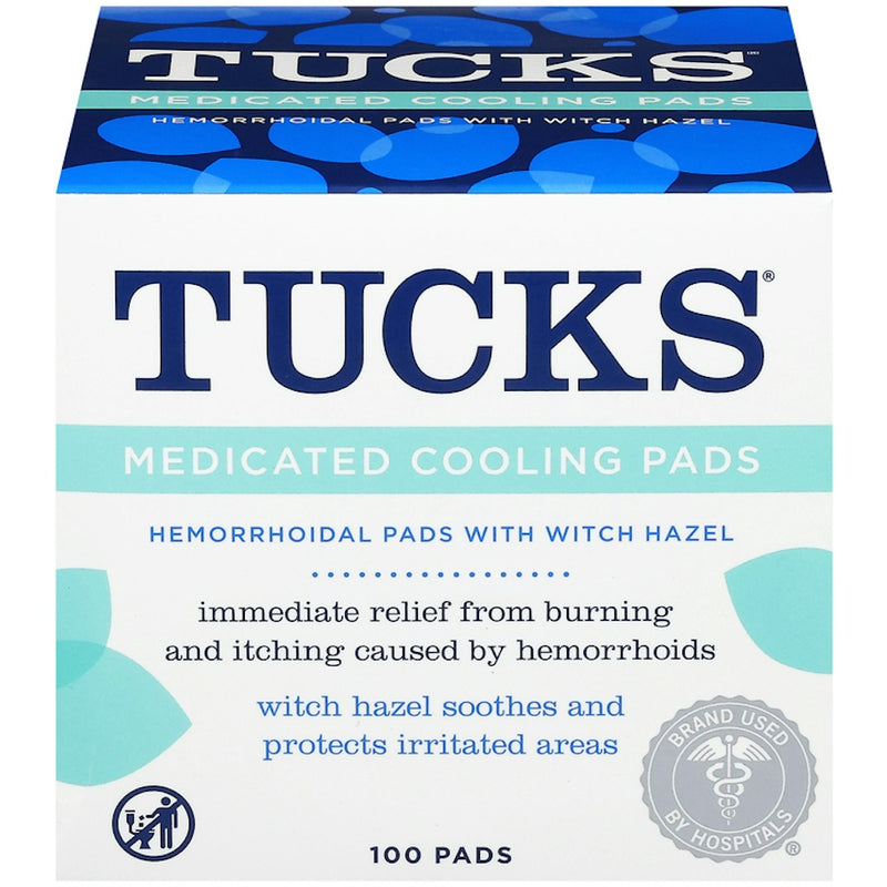Tucks Tucks Medicated Cooling Hemorrhoid Pads 100 ct Health & Beauty