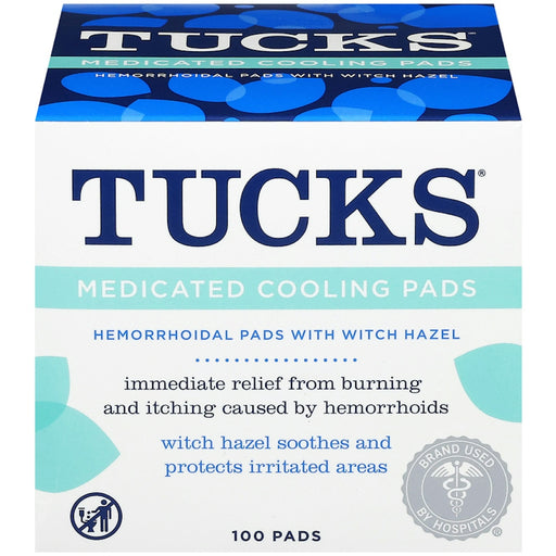 Tucks Tucks Medicated Cooling Hemorrhoid Pads 100 ct Health & Beauty