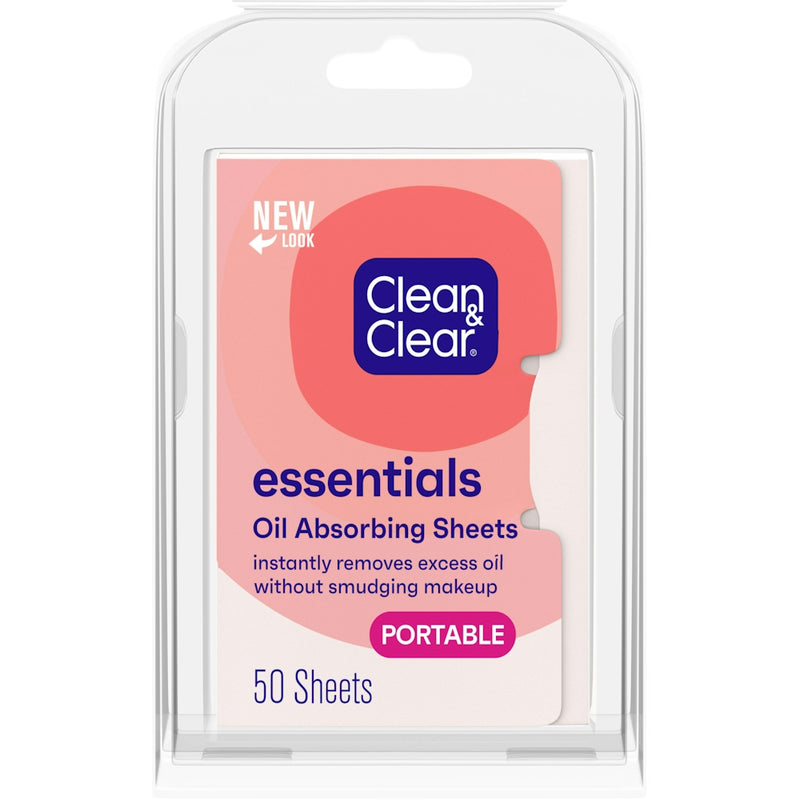 Clean & Clear Clean & Clear Essentials Oil Absorbing Sheets For Oily Skin Cosmetics