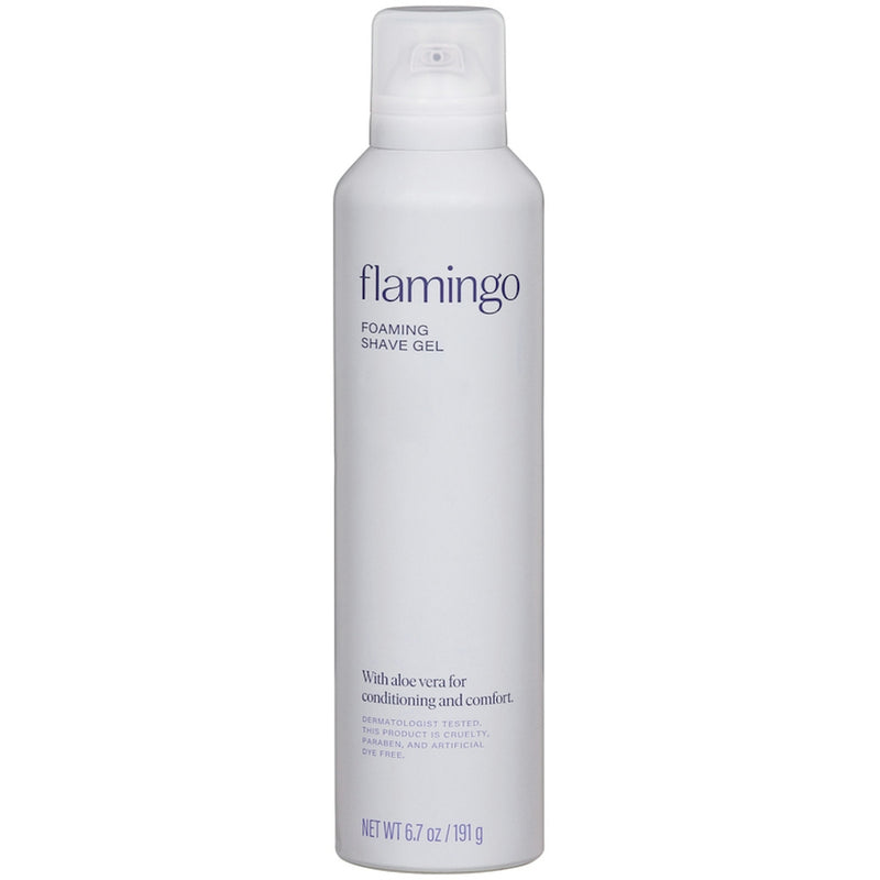 Flamingo Iris & Cedarwood Foaming Shave Gel 6.7 oz