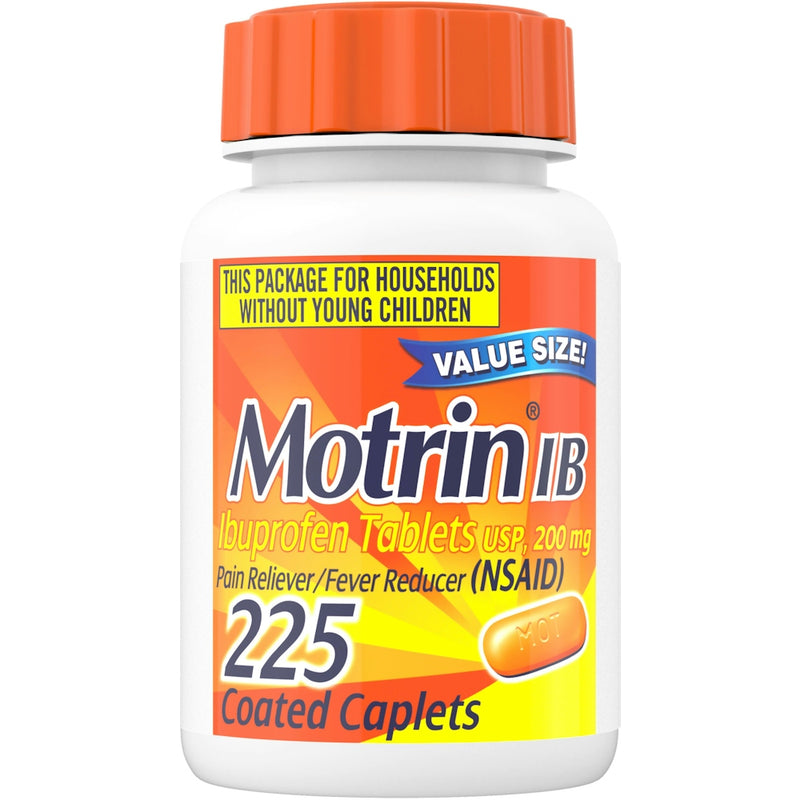 Motrin Motrin IB Ibuprofen Tablets For Pain & Fever Relief, 200 Mg Health & Beauty