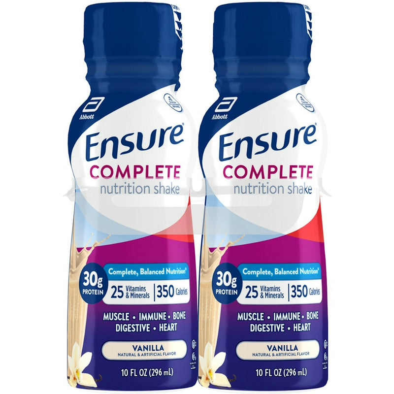 Ensure Ensure Complete Vanilla Nutrition Shake 4-10 Fl Oz Bottle Fitness & Nutrition