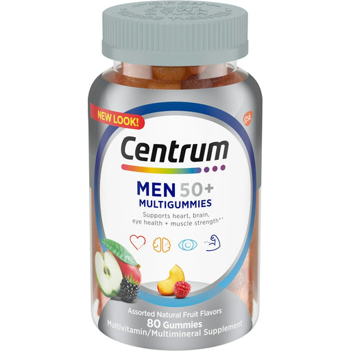 Centrum Centrum Multigummies Multivitamin For Men 50 Plus Assorted Fruit Vitamins & Supplements