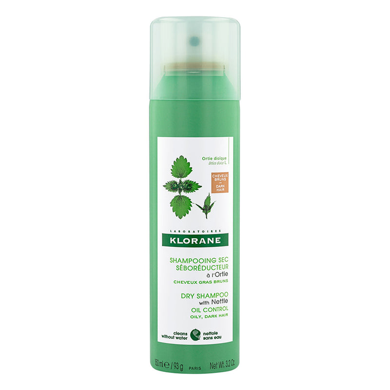 Klorane Klorane Dry Shampoo With Nettle For Oily Dark Hair 150ml Shampoo