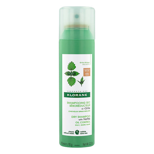 Klorane Klorane Dry Shampoo With Nettle For Oily Dark Hair 150ml Shampoo