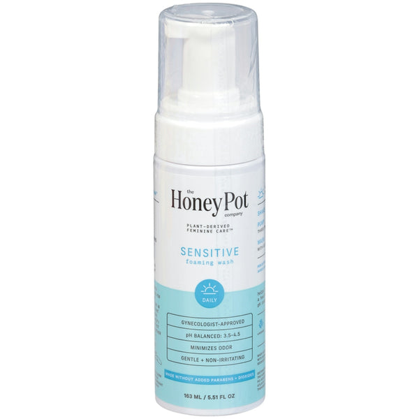 The Honey Pot The Honey Pot Company Sensitive Daily Foaming Wash 5.51 fl oz (163ml) Personal Care