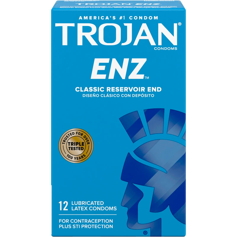 Trojan Trojan Enz Lubricated Premium Latex Condoms Condoms