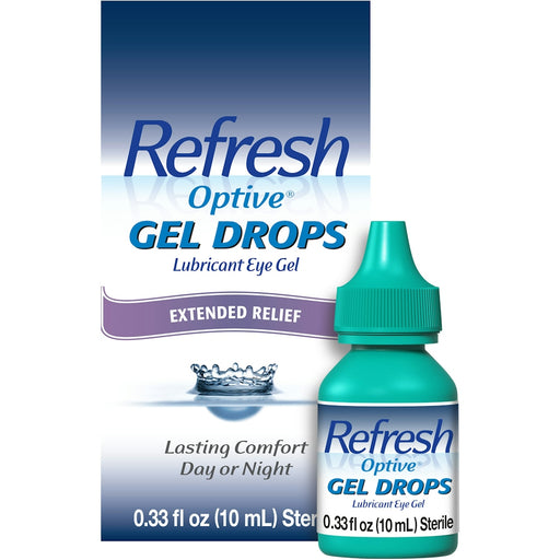 Refresh Refresh Lubricant Eye Gel, Gel Drops, Extended Therapy 0.33 Fl Oz Personal Care