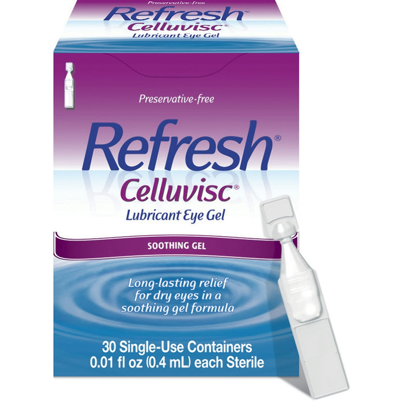 Refresh Refresh Celluvisc Lubricant Eye Gel Drops, Single-Use Containers Personal Care
