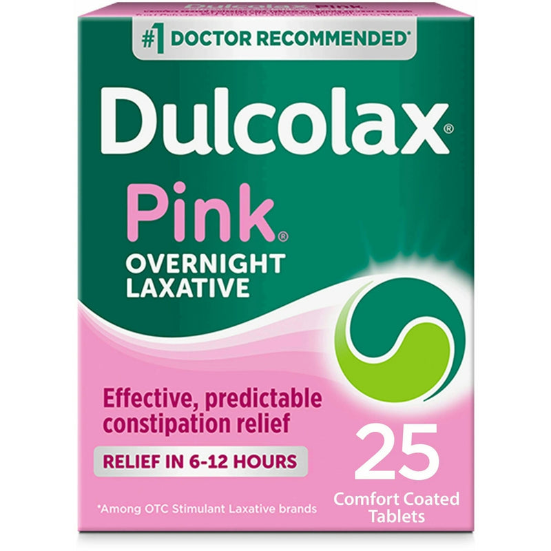 Dulcolax Dulcolax® Pink Laxative – 5 mg Comfort Coated Tablets Health & Beauty