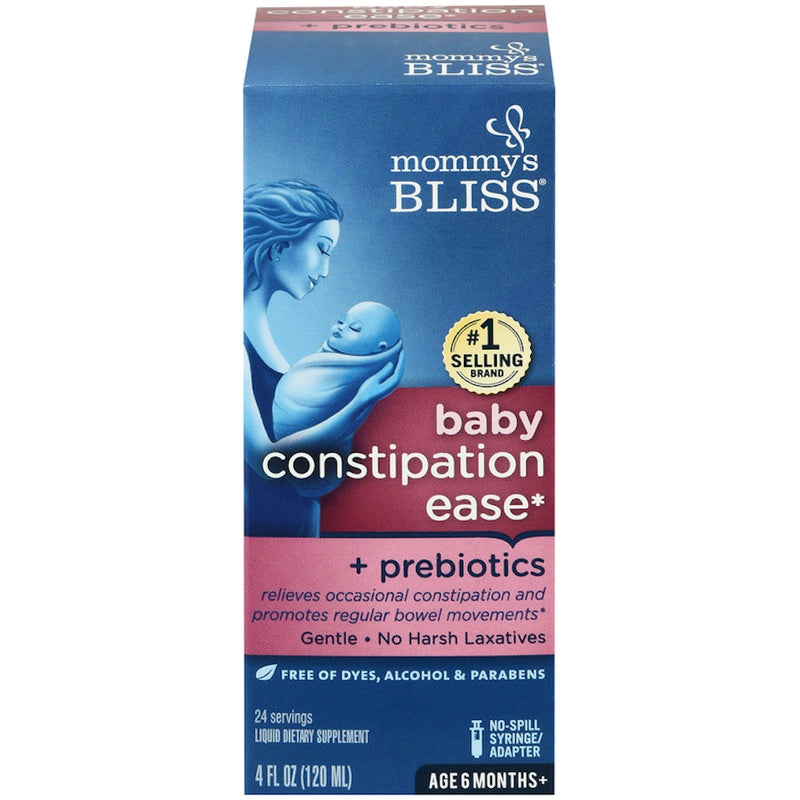 Mommy's Bliss Mommy's Bliss Baby Constipation Ease +Prebiotics Liquid 4 Fl Oz Baby & Toddler Furniture Dark Slate Blue