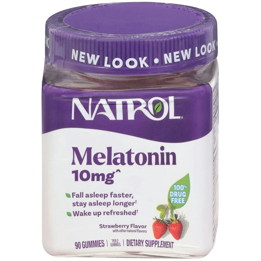 Natrol Natrol Melatonin, Sleep, 10 Mg, Gummies, Strawberry Vitamins & Supplements