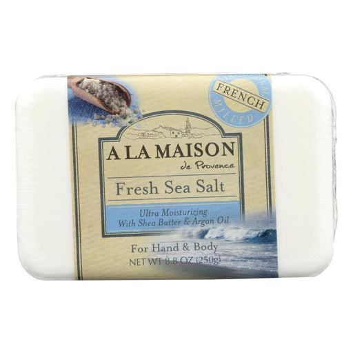 "A La Maison Bar Soap - Fresh Sea Salt - 8.8 Oz - Pack of 1"