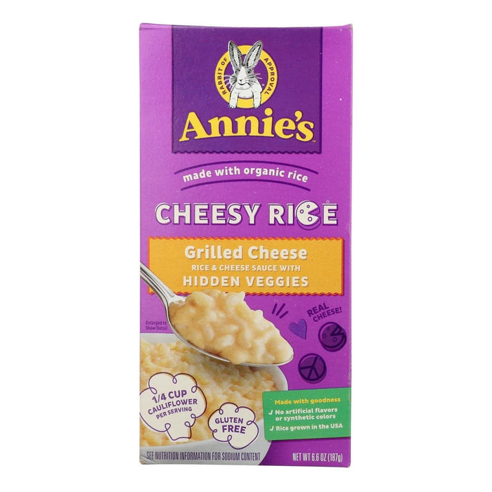 Annie's Homegrown Grilled Cheese Rice (Pack of 12 - 6.6 oz)