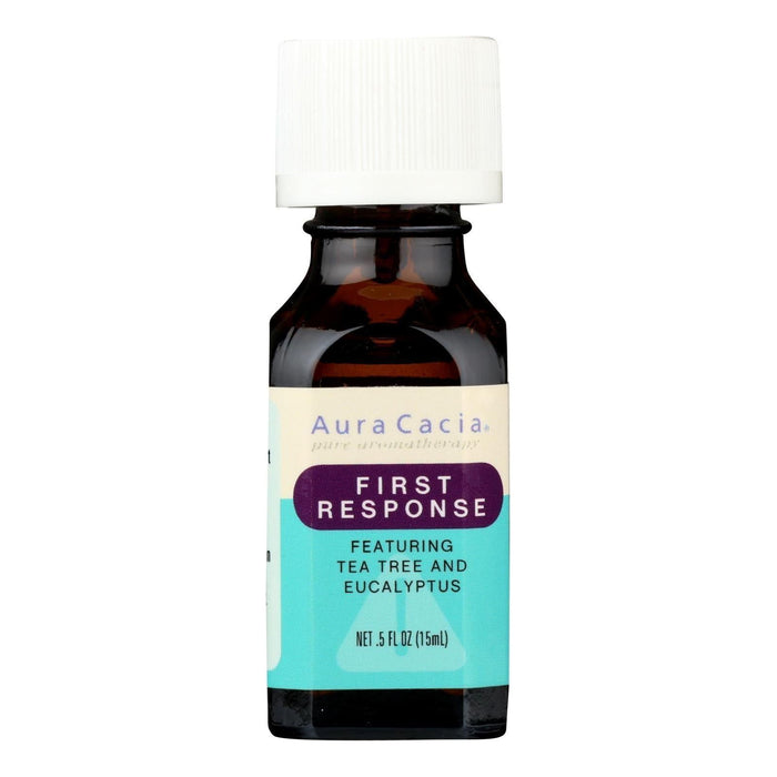 Aura Cacia First Response Essential Solution Oil (Pack of 6 - 0.5 Fl Oz)