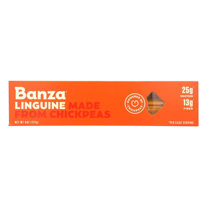 Banza Chickpea Pasta Linguine (Pack of 12 - 8 Oz.)