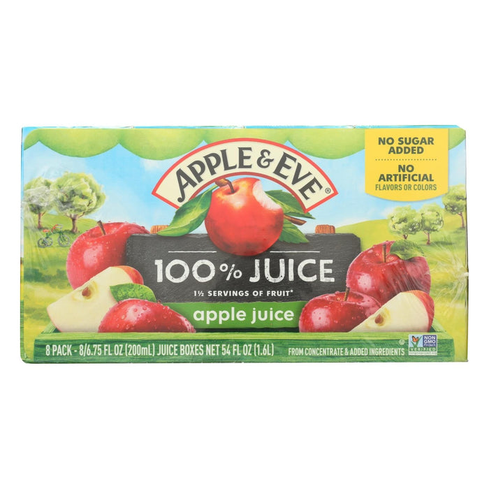 Apple & Eve 100% Apple Juice—Case of 6 (40 Bags)