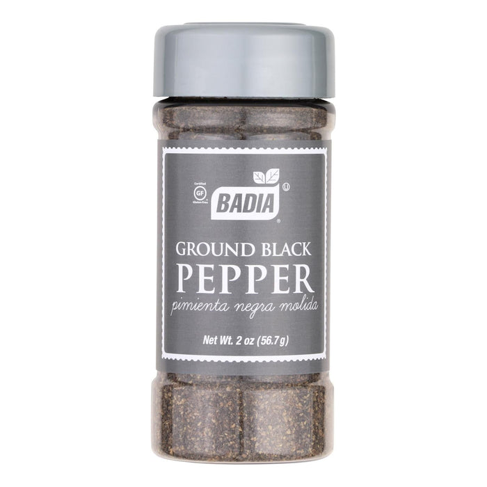 Badia Ground Black Pepper (Pack of 8 - 2 Oz.)