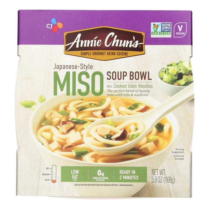 Annie Chun's Miso Soup Bowl (Pack of 6) - 5.9 Oz.
