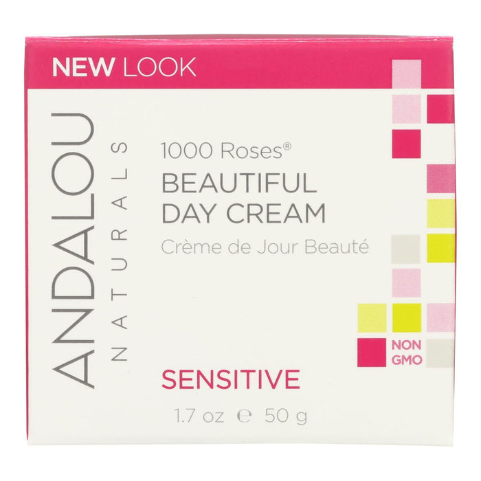 Andalou Naturals Beautiful Day Cream  - 1000 Roses - 1.7 Oz.