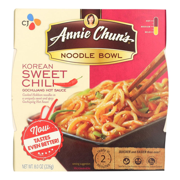 Annie Chun's Korean Sweet Chili Noodle Bowl, 7.9 Oz. (Case of 6)