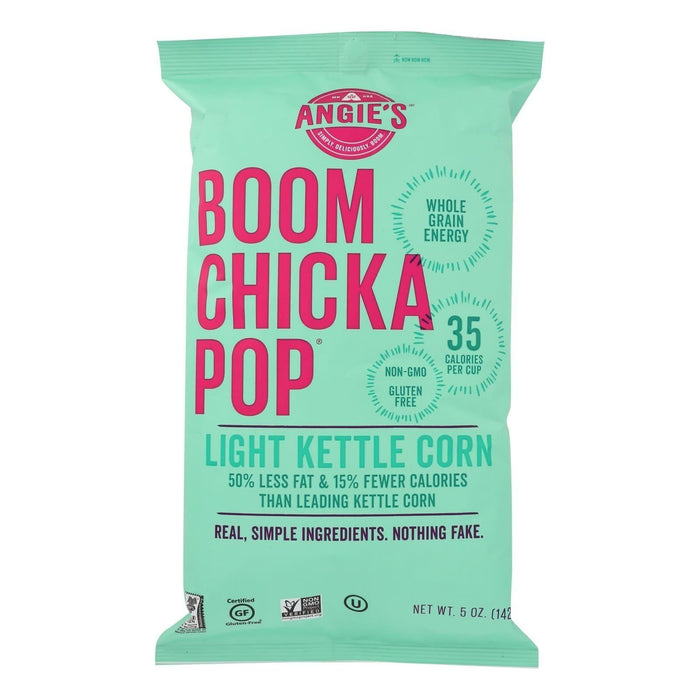 Angie's Kettle Corn Boom Chicka Pop Lightly Sweet Popcorn (Pack of 12 - 5 Oz.)