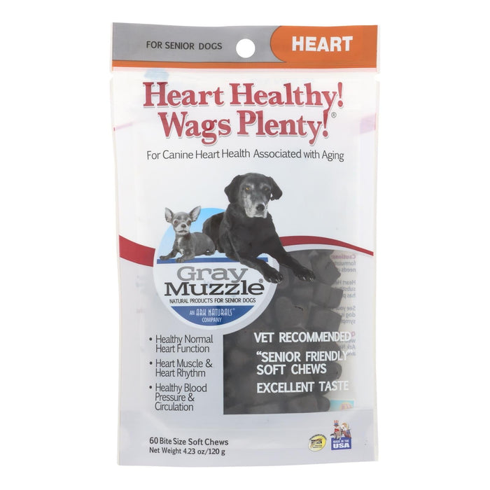 Ark Naturals Heart Healthy Wags Plenty (60) for Senior Dogs