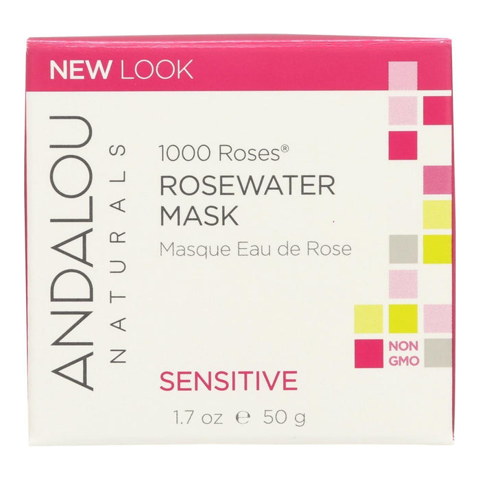 Andalou Naturals Rosewater Mask  - 1000 Roses, 1.7 Oz.