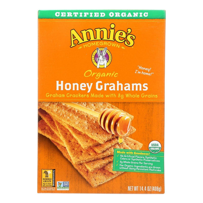 Annie's Homegrown Organic Honey Graham Crackers (Pack of 12 - 14.4 Oz.)