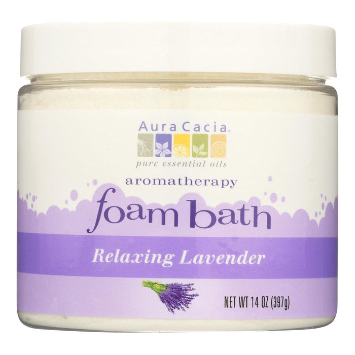 Aura Cacia Relaxing Lavender Foam Bath (Pack of 14 Oz.)