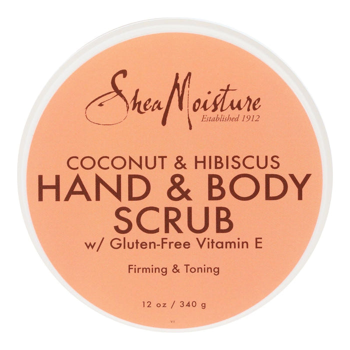 Cozy Farm - Shea Moisture Coconut Hibiscus Exfoliating Body Scrub - 12 Oz.