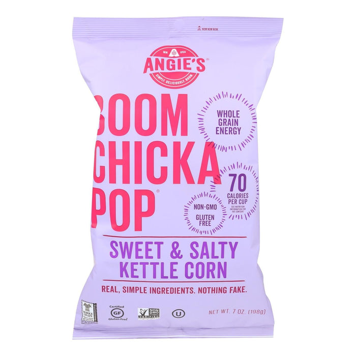 Angie's Kettle Corn Boom Chicka Pop Sweet and Salty Popcorn - 7 Oz - (Pack of 12) .