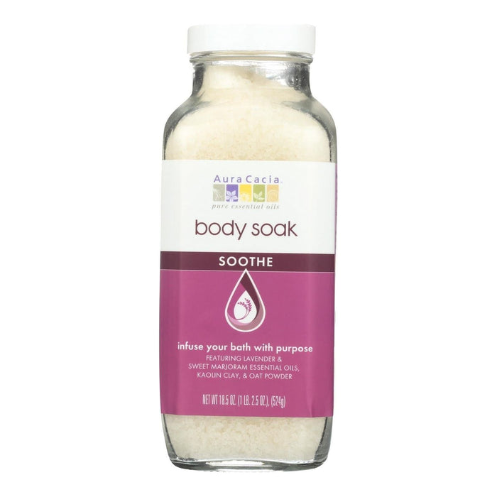 Aura Cacia Soothing Body Soak for Relaxation (18.5 Oz)