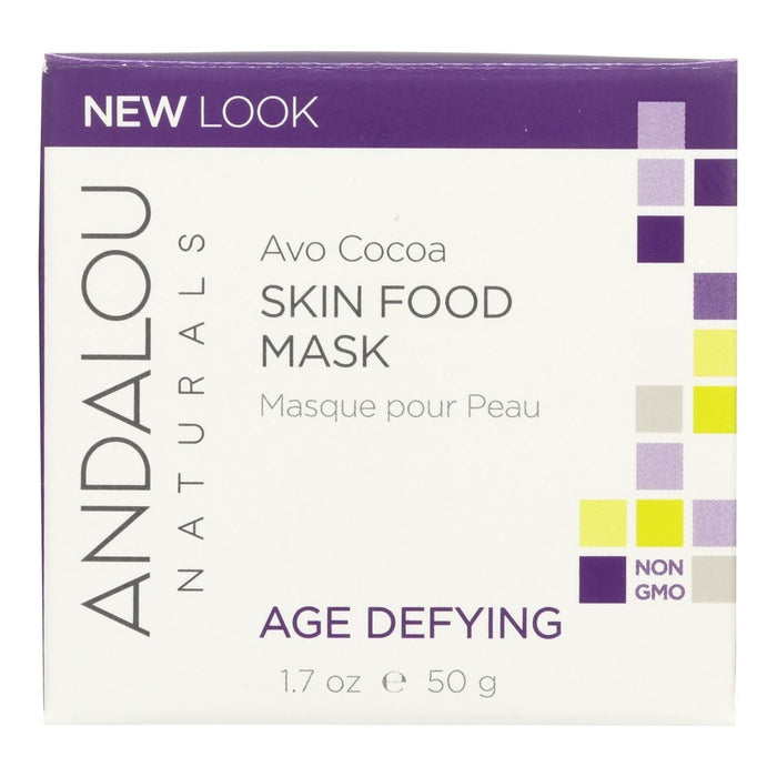 Andalou Naturals Skin Food Nourishing Mask Avo Cocoa (Pack of 1.7 Fl Oz)