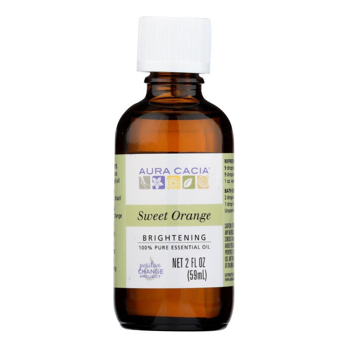 Aura Cacia Sweet Orange Essential Oil for Brightening