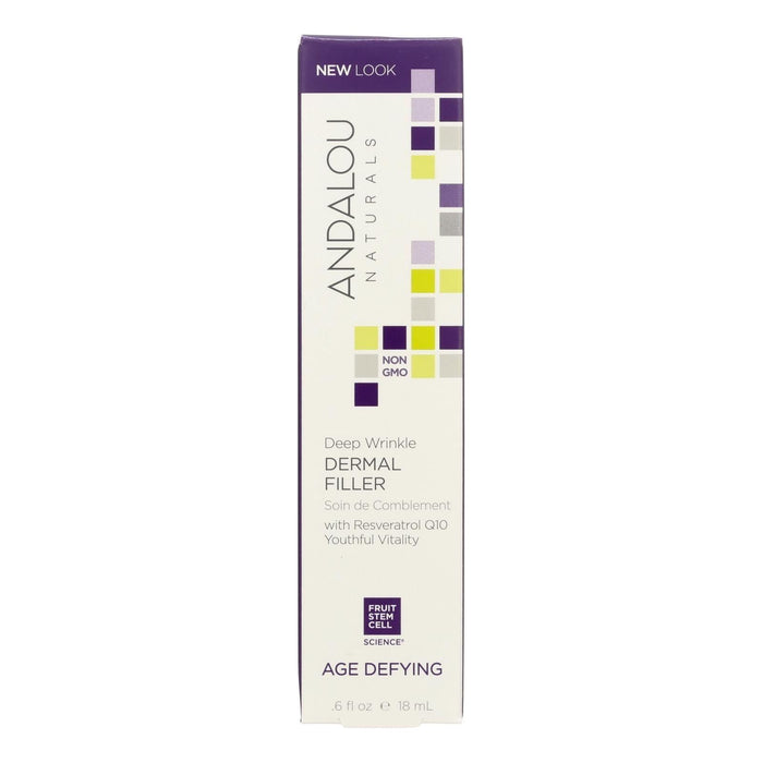 Andalou Naturals Age-Defying Deep Wrinkle Dermal Filler (0.6 Fl Oz)