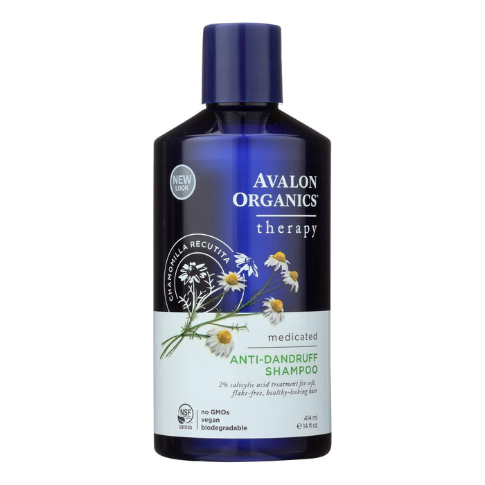 Avalon Active Organics Anti-Dandruff Shampoo (Pack of 14 Oz.)